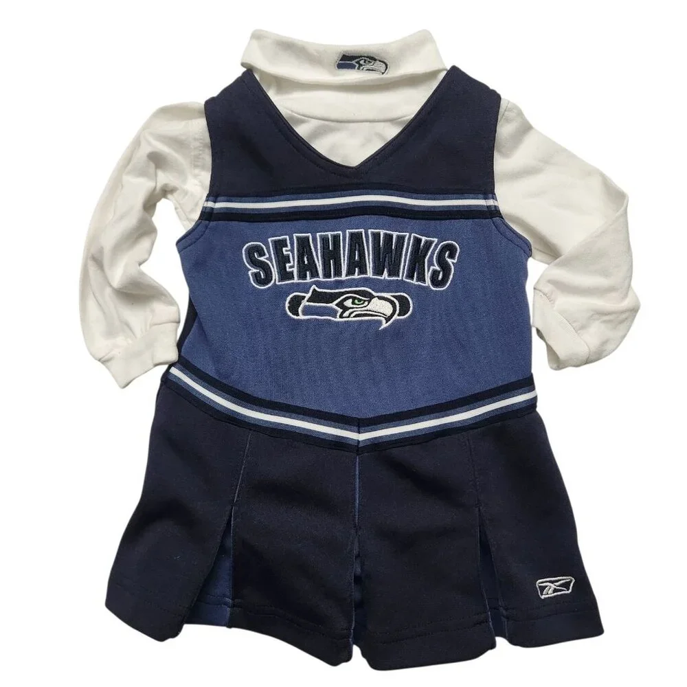 Seattle Seahawks Toddler Cheer Jumper Size 12 Months